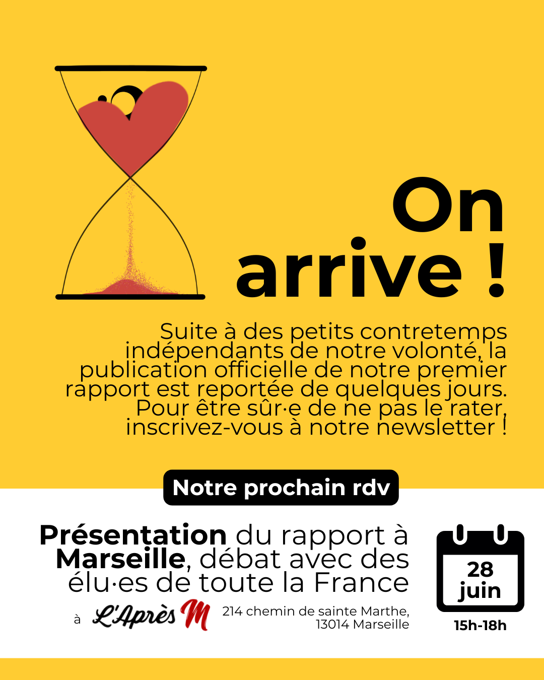 report Tous les memes - Save the date