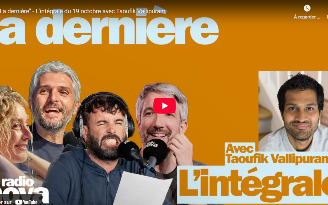 dlp· était dans l’émission La Dernière de Radio Nova